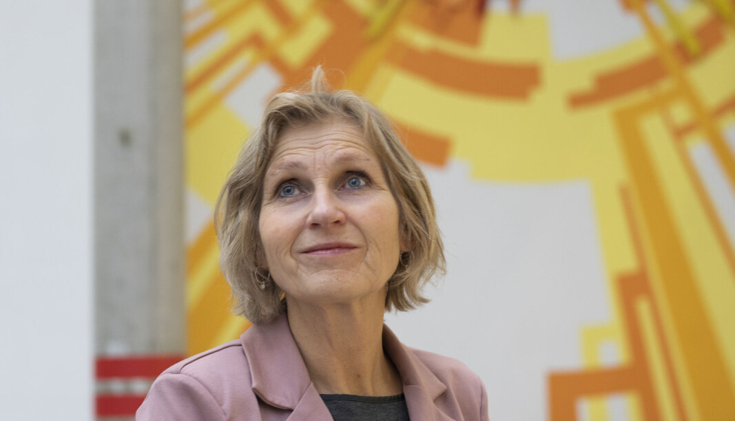 Når det er pedagogisk begrunnet kan lærere kreve at elevene skrur på kamera, mener rektor ved Drammen videregående, Kristine Novak. Når det er pedagogisk begrunnet kan lærere kreve at elevene skrur på kamera, mener rektor ved Drammen videregående, Kristine Novak.