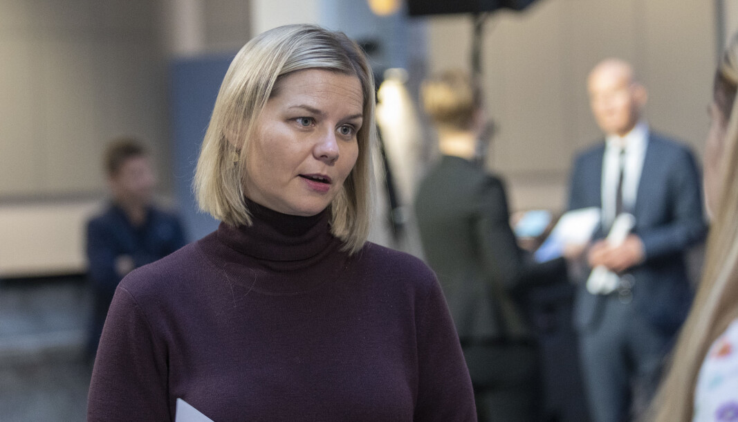 Kunnskaps-og integreringsminister Guri Melby. Kunnskaps-og integreringsminister Guri Melby.