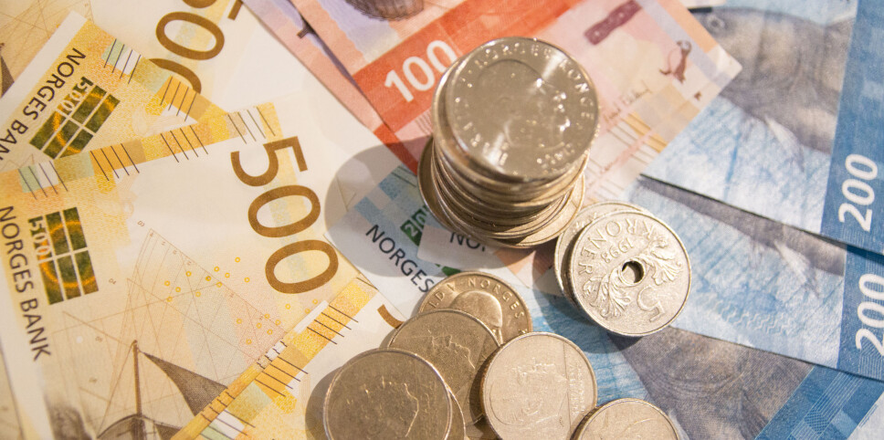 Norske kroner.