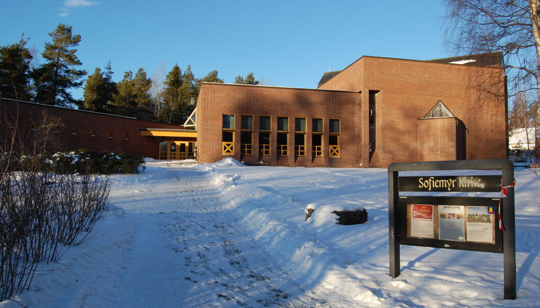 Sofiemyr kirke. Sofiemyr kirke.