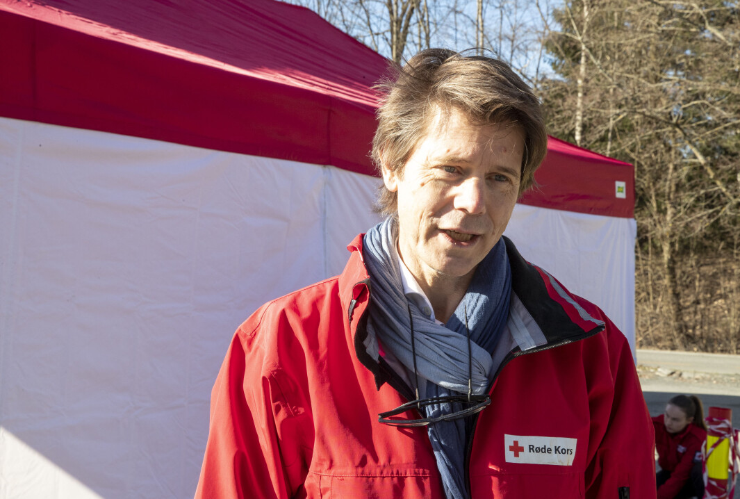 Generalsekretær i Røde Kors, Bernt G. Apeland Generalsekretær i Røde Kors, Bernt G. Apeland