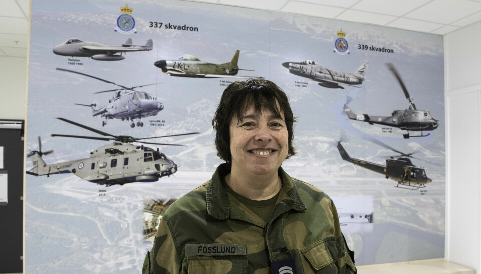 Merete Fosslund startet som lærling på Bardufoss flystasjon i 1991. Siden har flymekanikeren klatret i gradene, og nå tar hun seg av nye lærlinger.