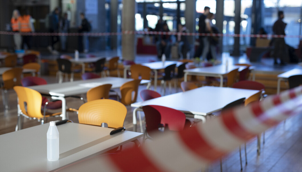 Avgangselever på Sandefjord videregående som skulle hatt eksamen denne uka er satt i karantene. Det får store konsekvenser for dem. Foto: Maja Ljungberg Bjåland Avgangselever på Sandefjord videregående som skulle hatt eksamen denne uka er satt i karantene. Det får store konsekvenser for dem. Foto: Maja Ljungberg Bjåland