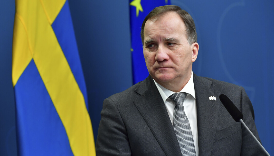 Statsminister Stefan Löfven (S). Statsminister Stefan Löfven (S).