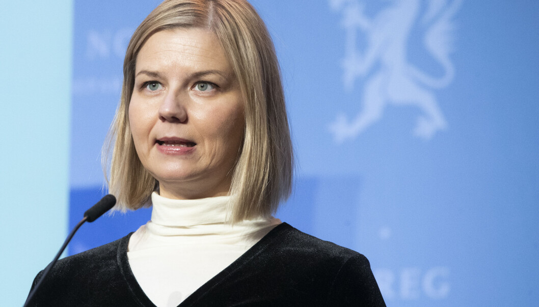 Kunnskaps- og integreringsminister Guri Melby. Kunnskaps- og integreringsminister Guri Melby.