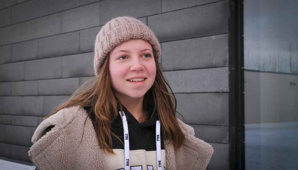 Endelig er det skole hver eneste dag, sånn at Erika får møtt vennene sine.
