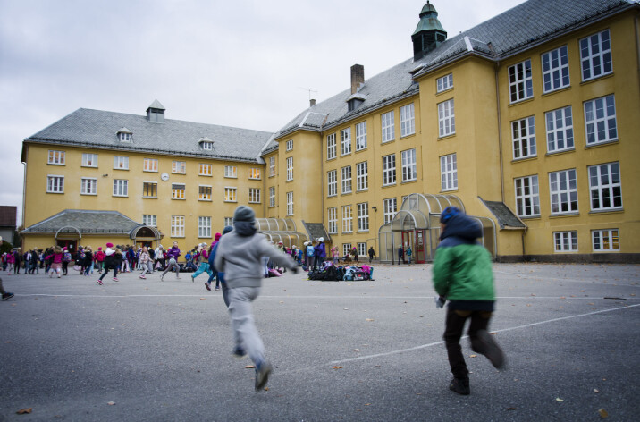 Tillitsvalgte og ledelsen i Lillestrøm kommune er blitt enige om et sett med felles overtidsregler for alle lærere i kommunen. Bildet er fra Volla skole på Lillestrøm.