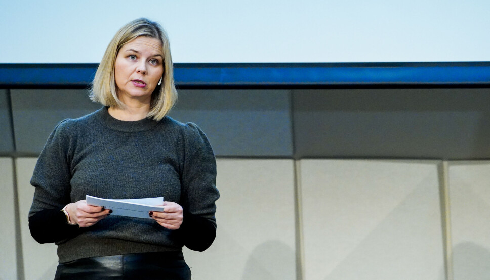 Kunnskapsminister Guri Melby.