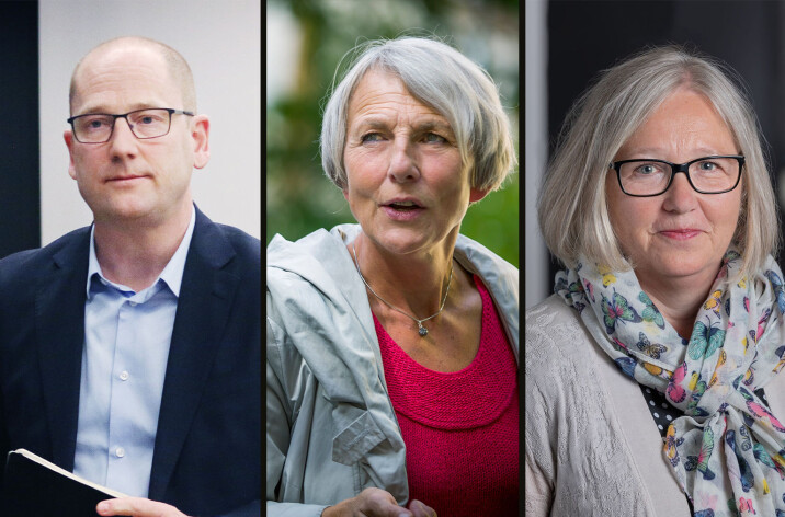 Leder i Utdanningsforbundet, Steffen Handal, leder i Skolenes Landsforbund, Anne Finborud og leder i Lektorlaget, Rita Helgesen krever alle en ny gjennomgang av smitteverntiltakene i skoler og barnehager. Leder i Utdanningsforbundet, Steffen Handal, leder i Skolenes Landsforbund, Anne Finborud og leder i Lektorlaget, Rita Helgesen krever alle en ny gjennomgang av smitteverntiltakene i skoler og barnehager.