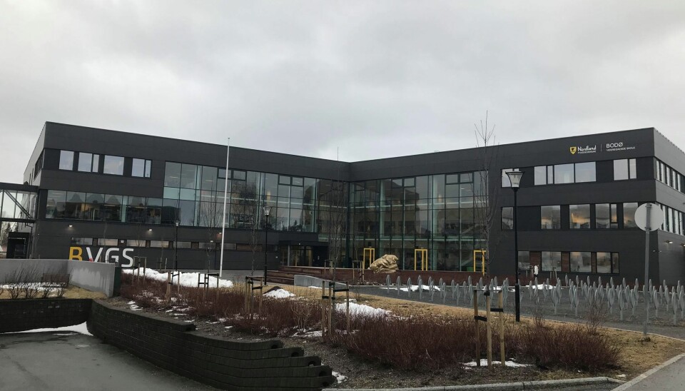Bodø videregående skole er blant skolene i byen der klasser er satt i karantene.