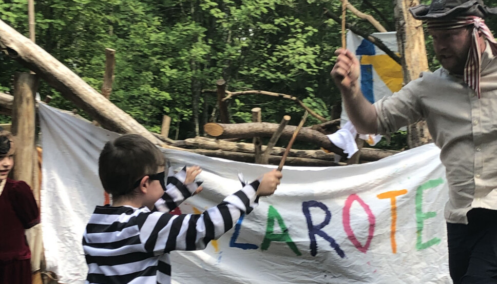 Sjenerte Emil blomstret i en liten gruppe og spilte en stor rolle i avslutningsforestillingen i barnehagen.