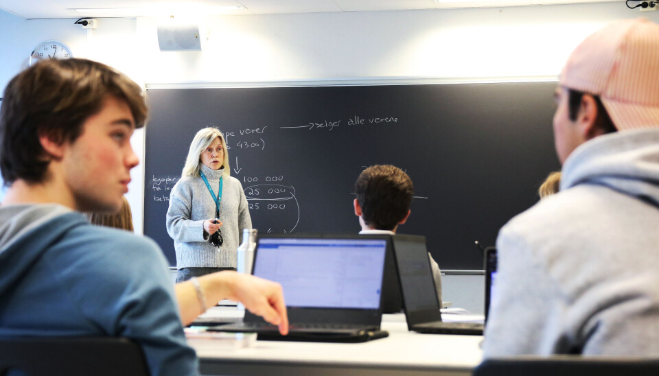 – Jeg håper flere kollegaer tør kreve og forvente gode digitale verktøy fra arbeidsgiver i tiden framover, sier lektor Helle Nyhuus ved Drammen videregående skole.