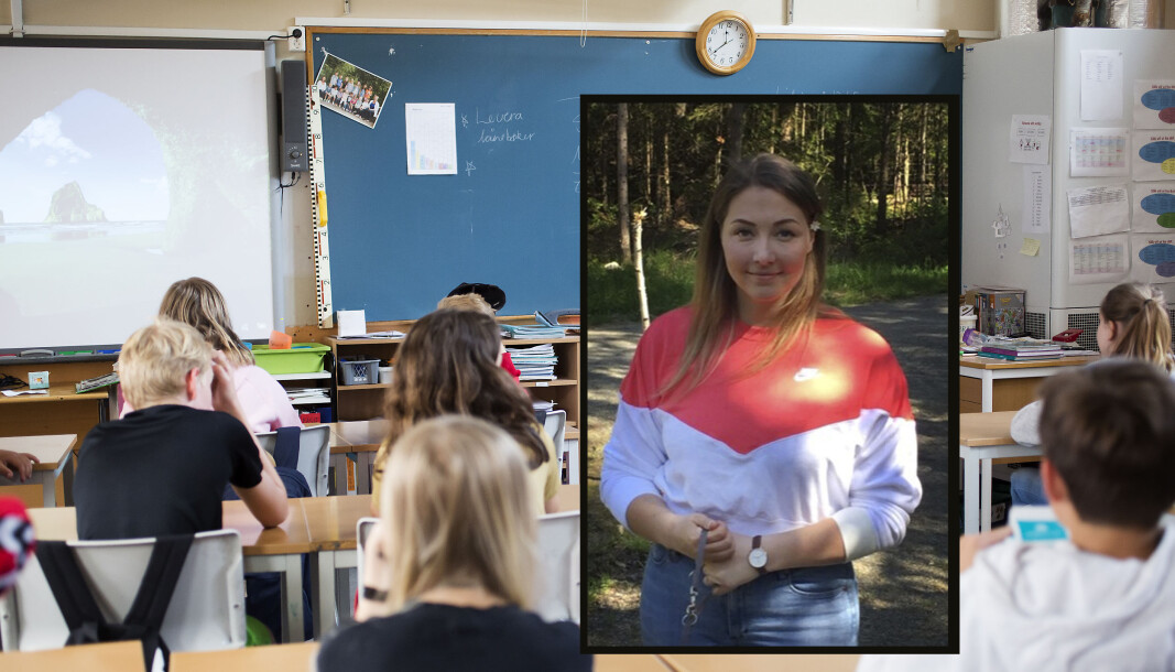 Ida Bredahl (innfelt) vil ha studert i nærmere ni år før hun blir kvalifisert lærer. Ida Bredahl (innfelt) vil ha studert i nærmere ni år før hun blir kvalifisert lærer.