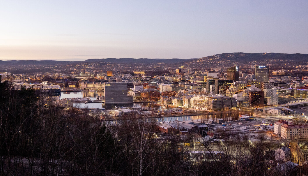 Det skal bygges ny skole i Bjørvika i Oslo. Den skal få skolegården på taket. Det skal bygges ny skole i Bjørvika i Oslo. Den skal få skolegården på taket.