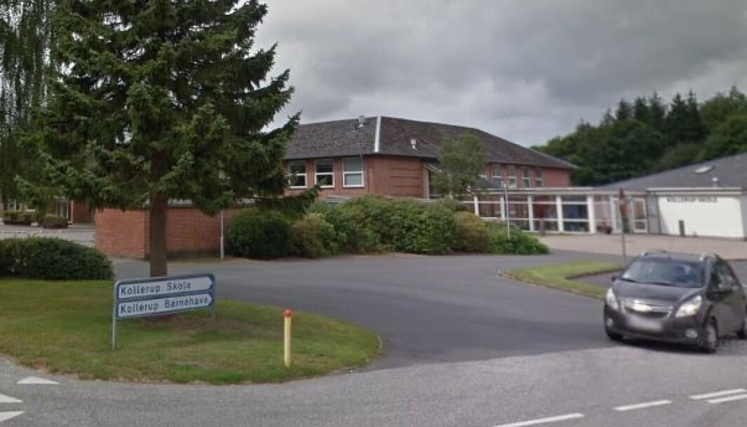 Kollerup skole på Jylland. Kollerup skole på Jylland.