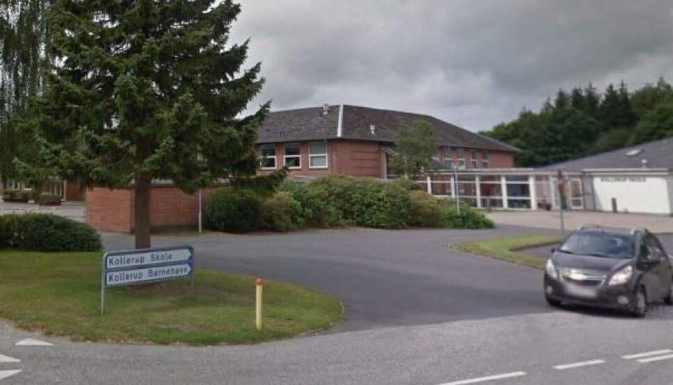 Kollerup skole på Jylland.