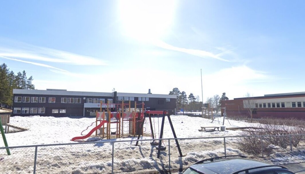Hallingstad skole i Lier. Hallingstad skole i Lier.