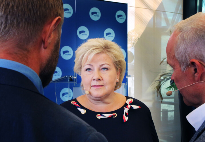 Erna Solberg: «Det er kommunenes ansvar at pengene kommer helt ut til barnehager og skoler»