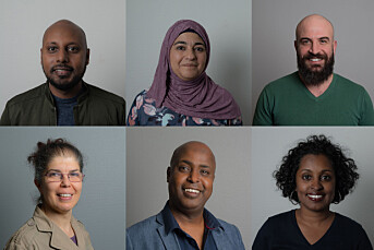 De seks lærerne i Fleksibel opplæring, Sid Omar Mohamud Ahmed, Eden Tewelde Teklemichael, Sanaa Ezzat, John Sium, Amer Zeiad Ayoub og Gada Omar Abdulkareem Al-Ani. De seks lærerne i Fleksibel opplæring, Sid Omar Mohamud Ahmed, Eden Tewelde Teklemichael, Sanaa Ezzat, John Sium, Amer Zeiad Ayoub og Gada Omar Abdulkareem Al-Ani.