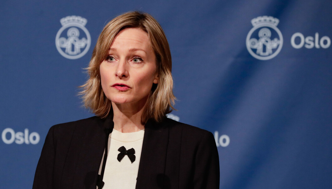 Skolebyråd Inga Marte Thorkildsen orienterer om koronasituasjonen og hvilke tiltak som skal gjelde fremover i Oslo. Skolebyråd Inga Marte Thorkildsen orienterer om koronasituasjonen og hvilke tiltak som skal gjelde fremover i Oslo.