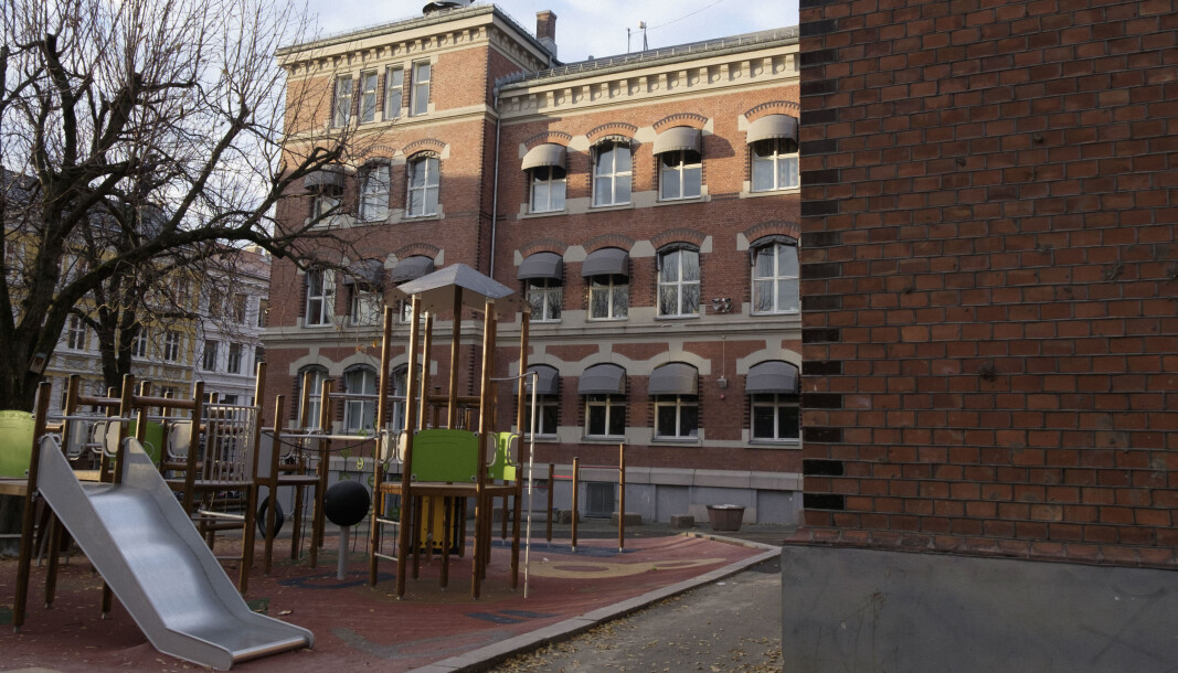 Grünerløkka barneskole er blant de skolene der elever fra 5. - 7. trinn må ha hjemmeskole frem til påske. Grünerløkka barneskole er blant de skolene der elever fra 5. - 7. trinn må ha hjemmeskole frem til påske.