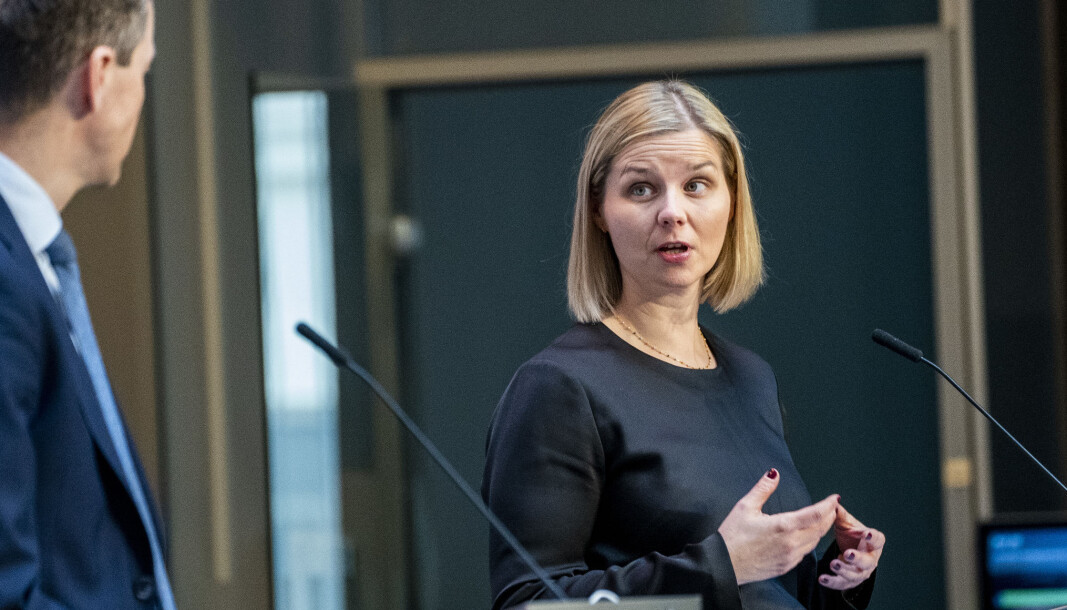 Kunnskaps- og integreringsminister Guri Melby og departementet har ikke planer om å undersøke kunnskapshull etter korona-pandemien. Kunnskaps- og integreringsminister Guri Melby og departementet har ikke planer om å undersøke kunnskapshull etter korona-pandemien.