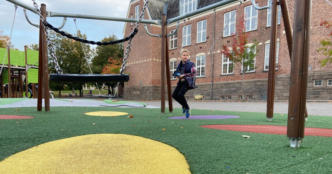 Nordstrand skole i Oslo. Nordstrand skole i Oslo.