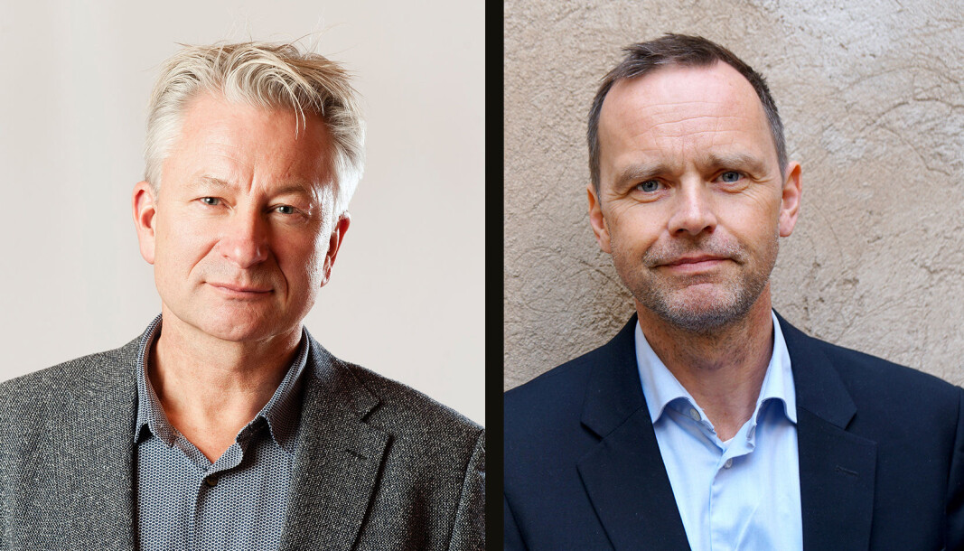 Sentralstyremedlem i Utdanningsforbundet, Tormod Korpås (t.v.) og Thom Jambak. Sentralstyremedlem i Utdanningsforbundet, Tormod Korpås (t.v.) og Thom Jambak.