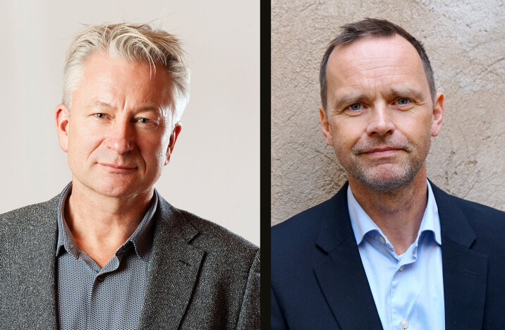 Sentralstyremedlem i Utdanningsforbundet, Tormod Korpås (t.v.) og Thom Jambak. Sentralstyremedlem i Utdanningsforbundet, Tormod Korpås (t.v.) og Thom Jambak.