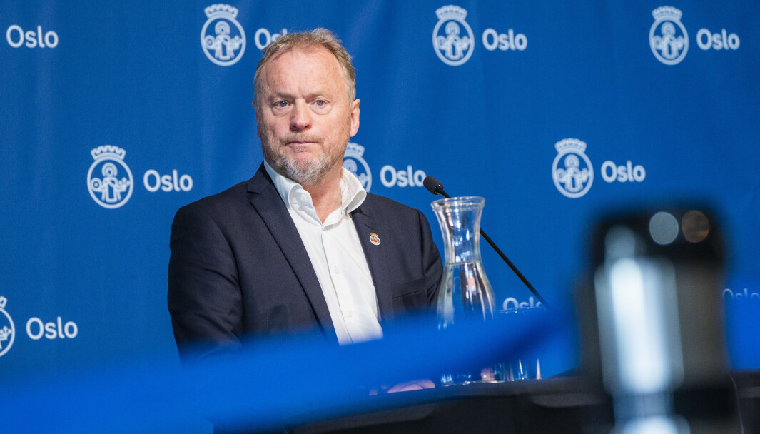 Byrådsleder Raymond Johansen (Ap) orienterer onsdag om koronasituasjonen og hvilke tiltak som skal gjelde fremover i Oslo. Byrådsleder Raymond Johansen (Ap) orienterer onsdag om koronasituasjonen og hvilke tiltak som skal gjelde fremover i Oslo.