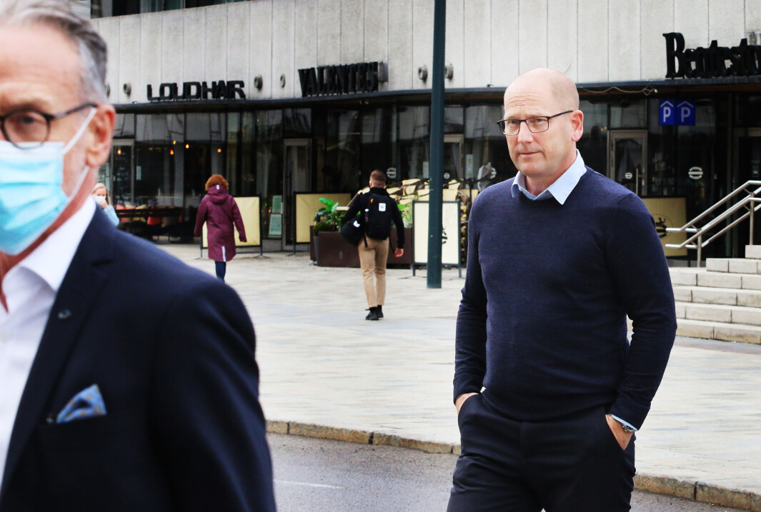 Tor Arne Gangsø i KS og Steffen Handal i Unio Tor Arne Gangsø i KS og Steffen Handal i Unio