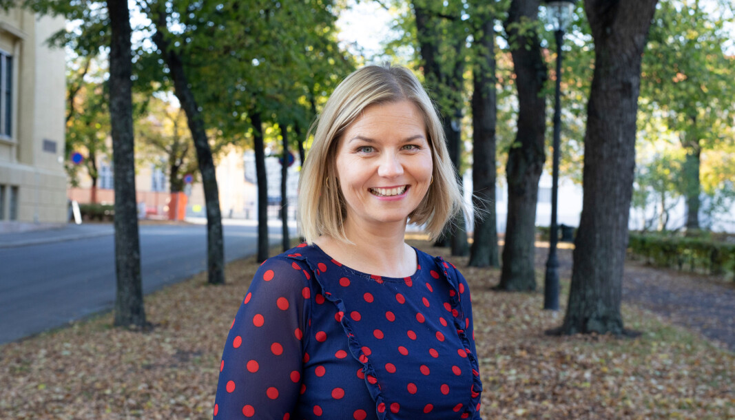 Kunnskapsminister Guri Melby (V). Kunnskapsminister Guri Melby (V).