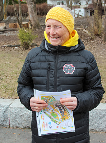 Astrid Lereim, ansatt på 4. trinn på SFO på Hvalstad skole, mener gruppedynamikken blir god av å være ute. Astrid Lereim, ansatt på 4. trinn på SFO på Hvalstad skole, mener gruppedynamikken blir god av å være ute.