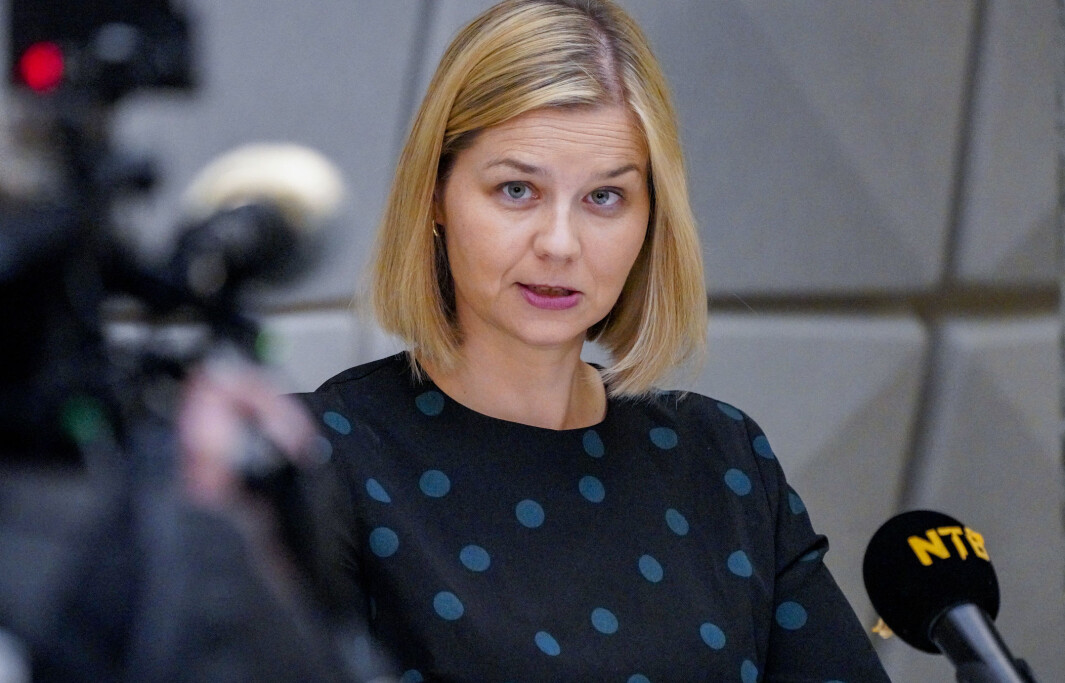 Kunnskaps- og integreringsminister Guri Melby (V). Kunnskaps- og integreringsminister Guri Melby (V).