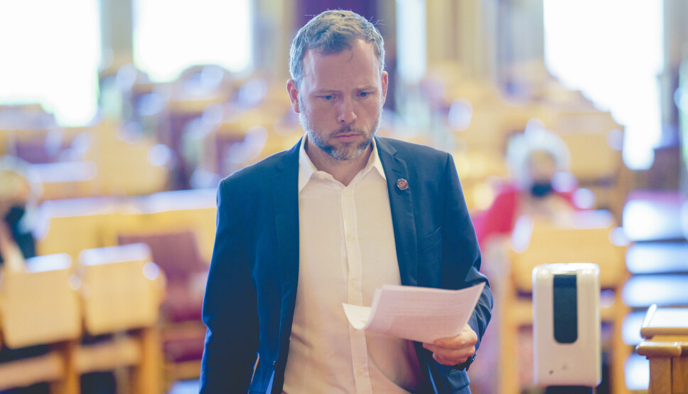 SV-leder Audun Lysbakken.