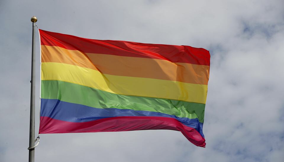 Trondheim kommune kjøper inn regnbueflagg til skoler og barnehager i anledning Pride.