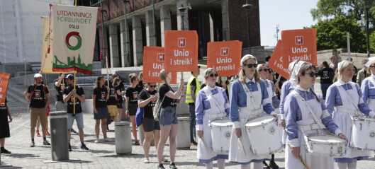 Stortinget sier ja til tvungen lønnsnemnd i Unio-streiken