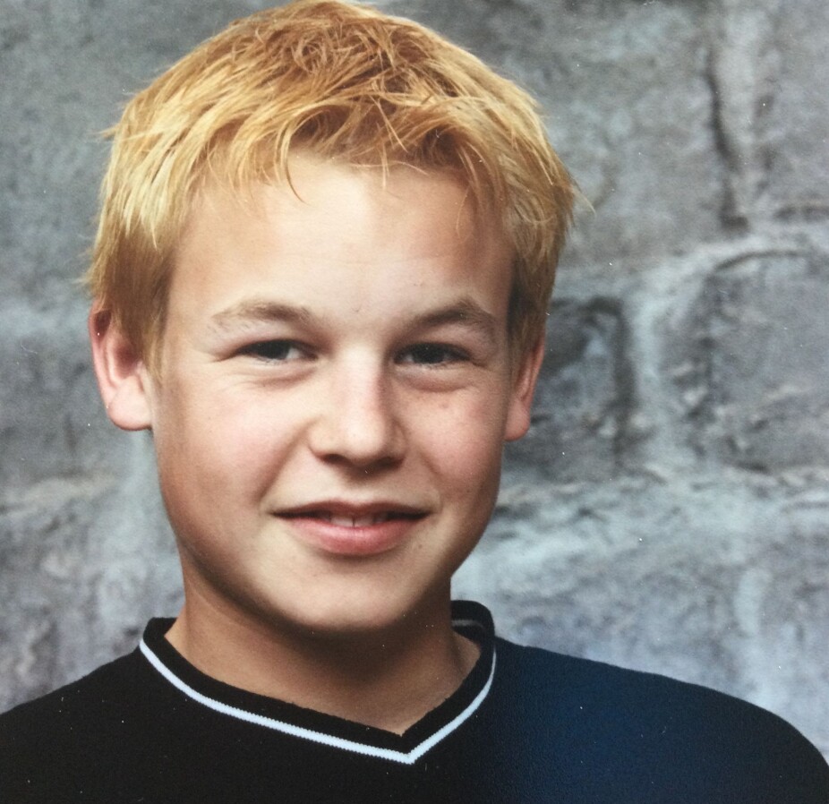 Ung og lovande. Kjell Ingolf som ungdomsskoleelev.