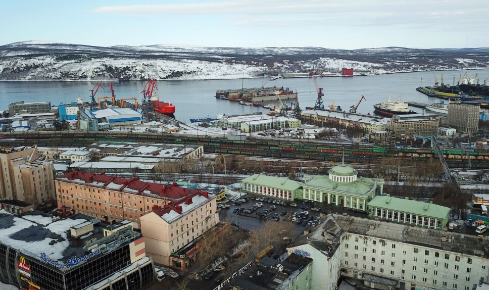 Ekteparet Bockelie jobber ved skolen her i Murmansk, nord i Russland.