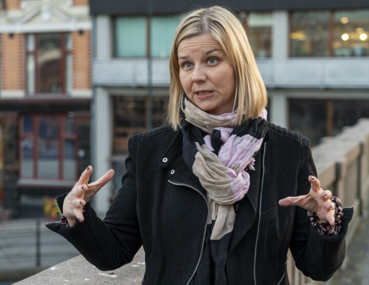 Tidligere kunnskapsminister, nå Venstre-leder, Guri Melby (V) .
