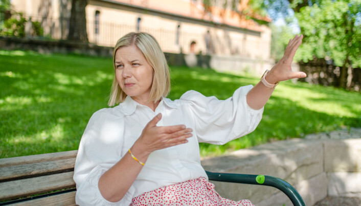 Det er vanskeligere å treffe planken når du ikke har fått reist så mye rundt og snakket med dem som jobber i skoler og barnehager, sier Melby. Det er vanskeligere å treffe planken når du ikke har fått reist så mye rundt og snakket med dem som jobber i skoler og barnehager, sier Melby.
