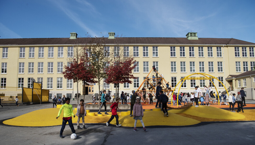 Skolen, læreren og andre ansatte i barnehage og skole er det viktigste vi har for å gi muligheter til alle, skriver Erna Solberg og Henrik Asheim. Skolen, læreren og andre ansatte i barnehage og skole er det viktigste vi har for å gi muligheter til alle, skriver Erna Solberg og Henrik Asheim.