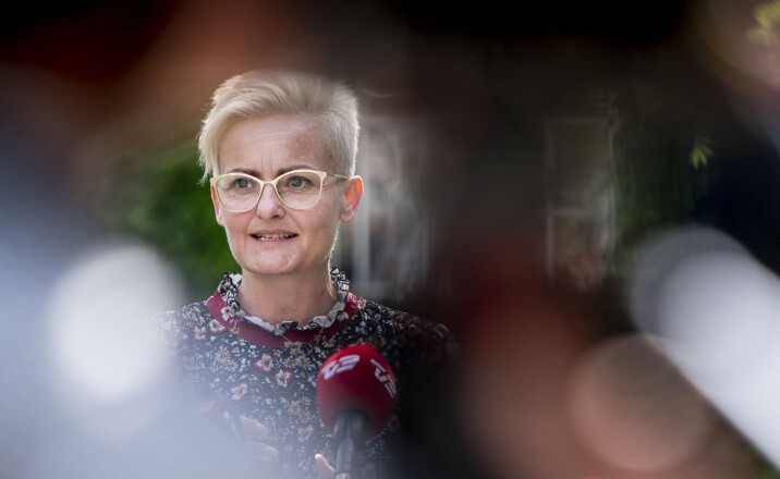 Barne- og undervisningsminister Pernille Rosenkrantz-Theil er glad for den nye tverrpolitiske avtalen for videregående skoler i Danmark.