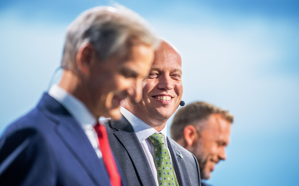 Arbeiderpartiet, Senterpartiet og SV har flertall i Stortinget. Nå skal Jonas Gahr Støre, Trygve Slagsvold Vedum og Audun Lysbakken i forhandlinger.