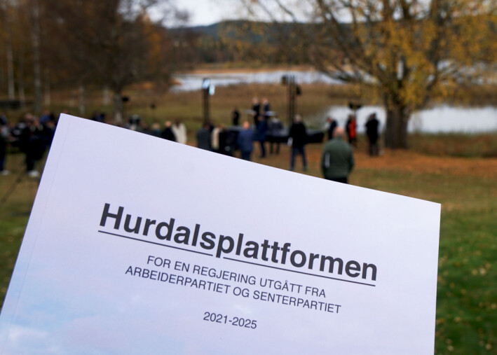 Hurdalsplattformen er på 80 sider og er delt inn i åtte hovedsaksfelt. Hurdalsplattformen er på 80 sider og er delt inn i åtte hovedsaksfelt.