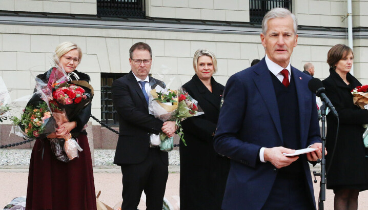 Statsminister Jonas Gahr Støre presenterte den nye regjeringen på Slottsplassen forrige uke.