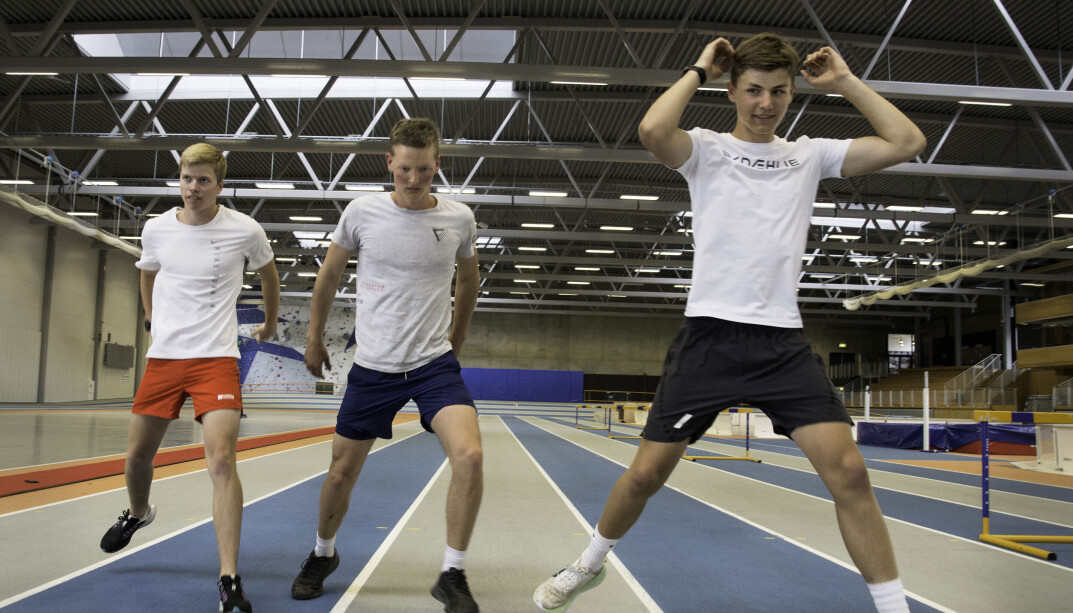 Kristian Falmål (t.v.), Vegard Jermstad og Elias Rønning Haraldsen satser på skiskyting, men vil også ha et yrkesfag i bunnen. Kristian Falmål (t.v.), Vegard Jermstad og Elias Rønning Haraldsen satser på skiskyting, men vil også ha et yrkesfag i bunnen.