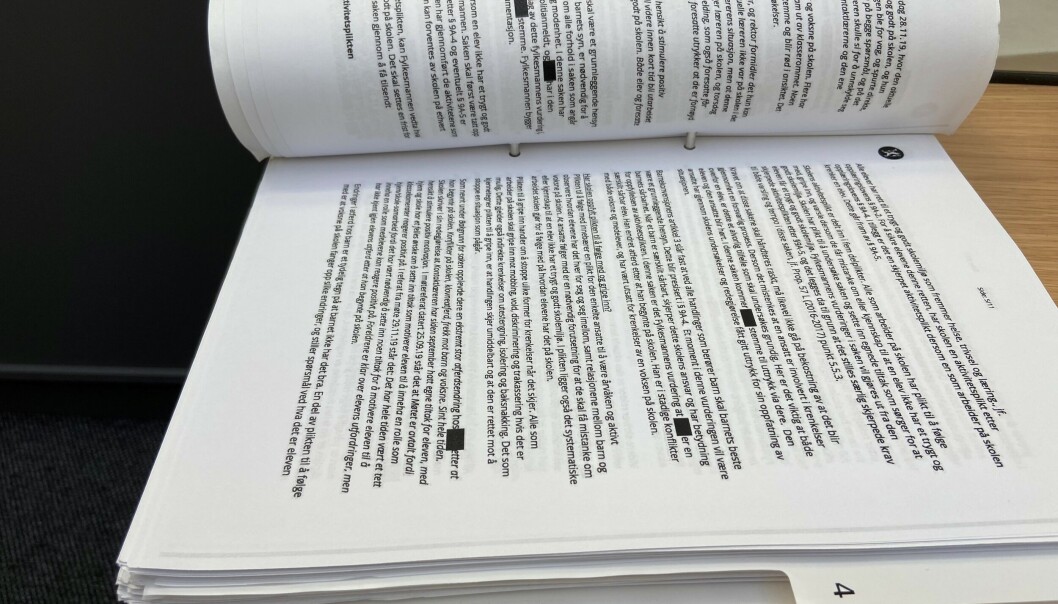Elever som blir mobbet og ikke får hjelp av skolen kan melde saken til Statsforvalteren. Elever som blir mobbet og ikke får hjelp av skolen kan melde saken til Statsforvalteren.