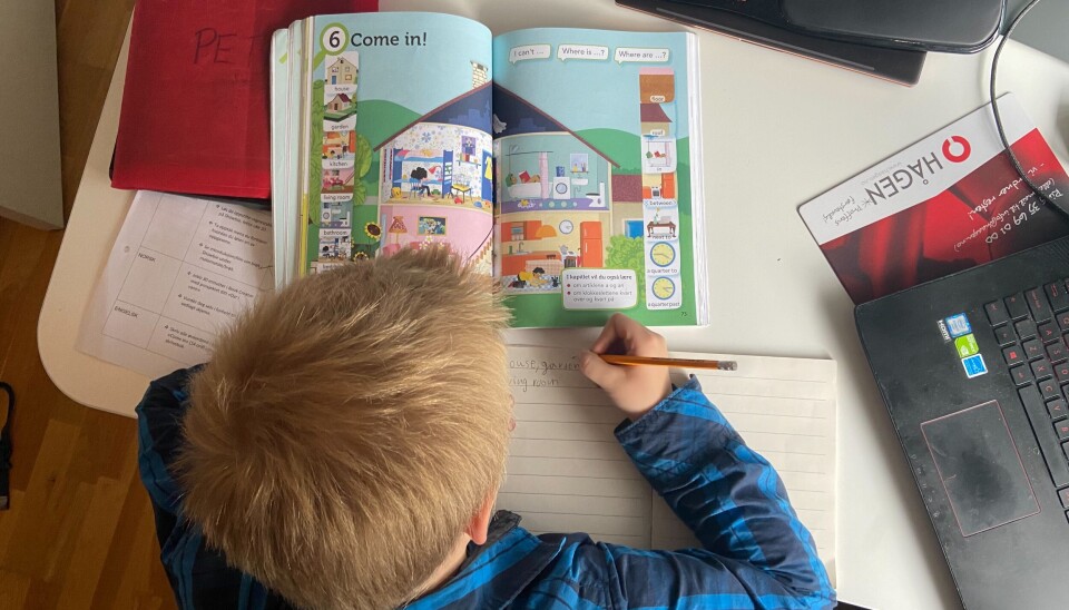 Elever i Skien demonstrerte for leksefri skole