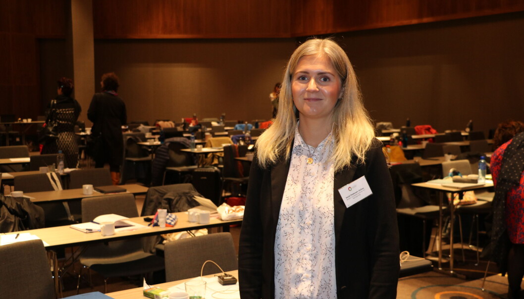 Barnehagelærer Heidi Pedersen Skåtøy mener det er viktig at barnehageansatte snakker sammen om hvor de mener grensen for hva som er greit og ikke greit går. Hun er rådgiver i Team Skyfritt, Bergen Kompetansesenter for Læringsmiljø. Barnehagelærer Heidi Pedersen Skåtøy mener det er viktig at barnehageansatte snakker sammen om hvor de mener grensen for hva som er greit og ikke greit går. Hun er rådgiver i Team Skyfritt, Bergen Kompetansesenter for Læringsmiljø.